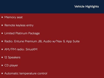 2015 Toyota HIGHLANDER Limited Platinum V6