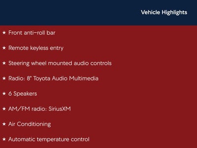 2023 Toyota COROLLA LE