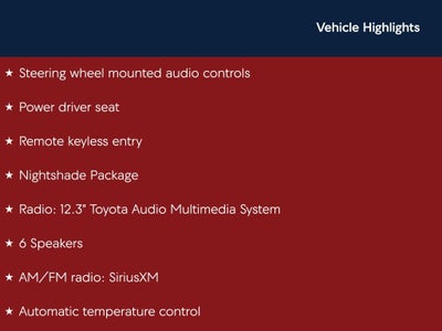 2025 Toyota PRIUS Nightshade