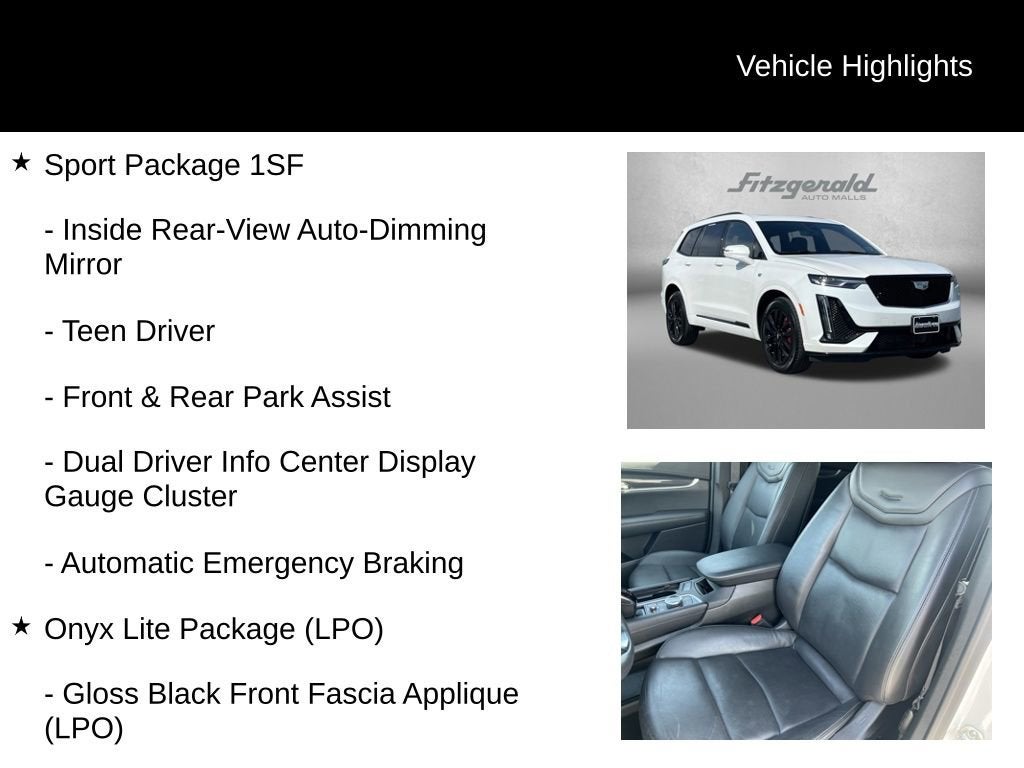 2024 Cadillac XT6 Sport