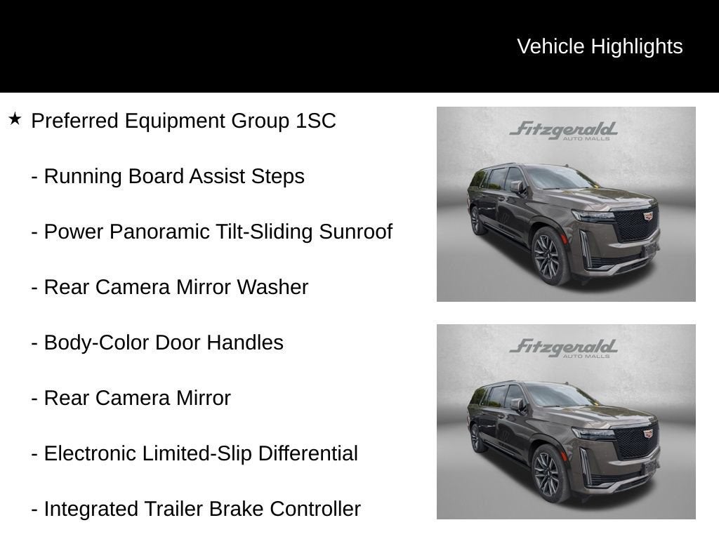 2021 Cadillac Escalade ESV Sport