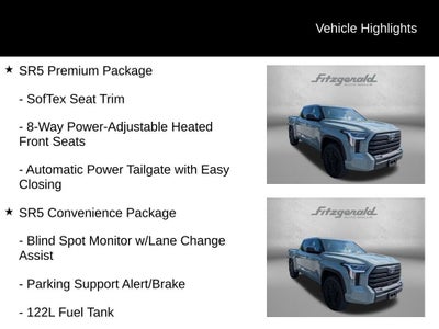 2025 Toyota Tundra 4WD SR