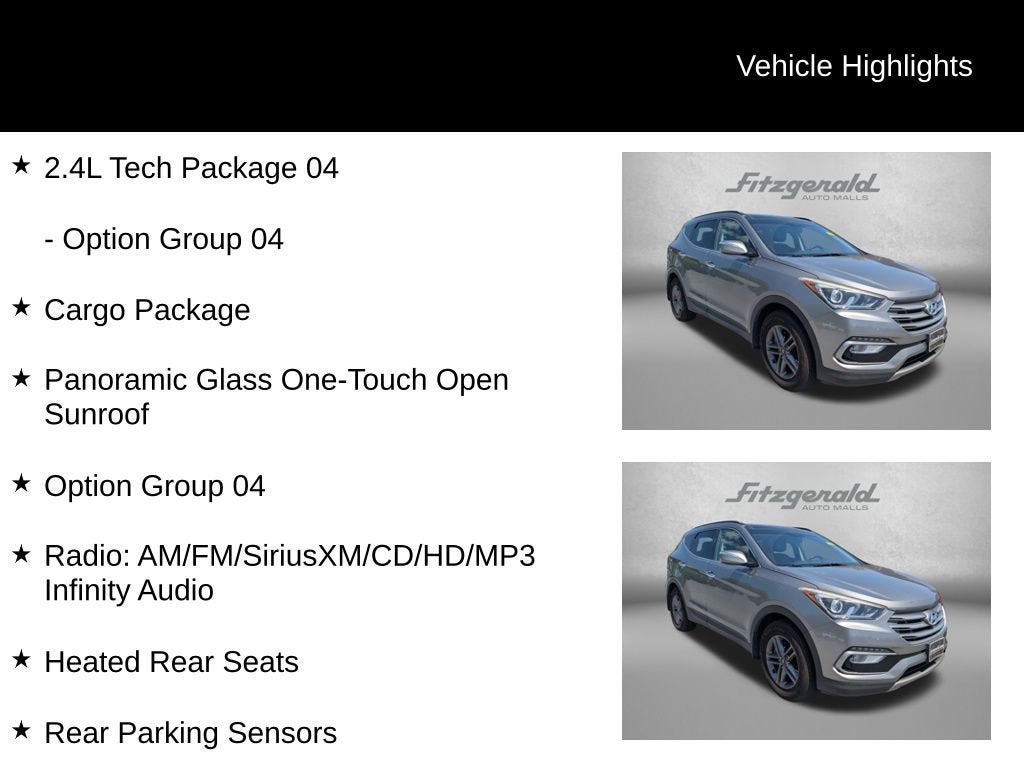2018 Hyundai Santa Fe Sport 2.4L