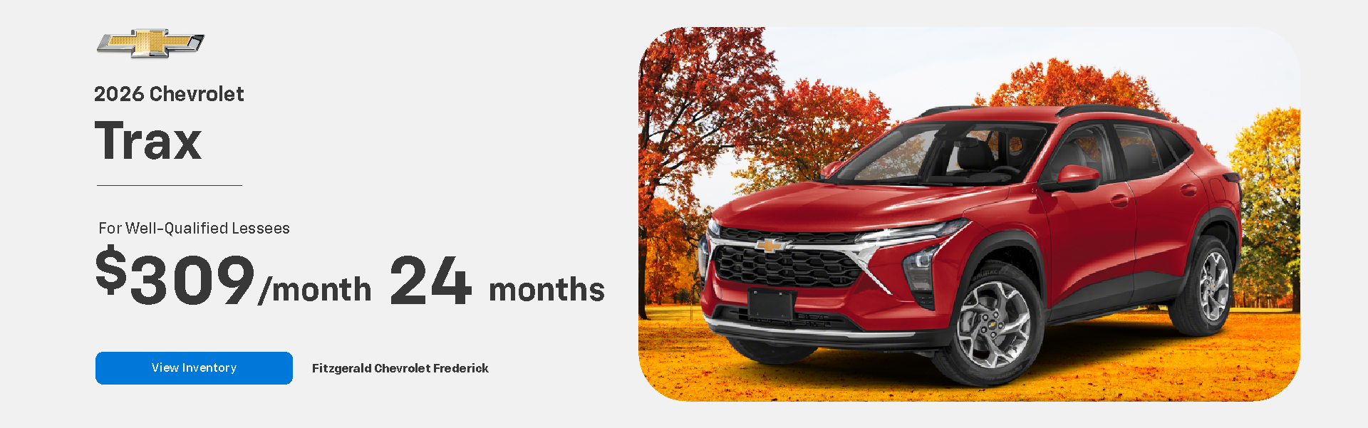 October 2026 Trax Offer 2 Desktop Banner